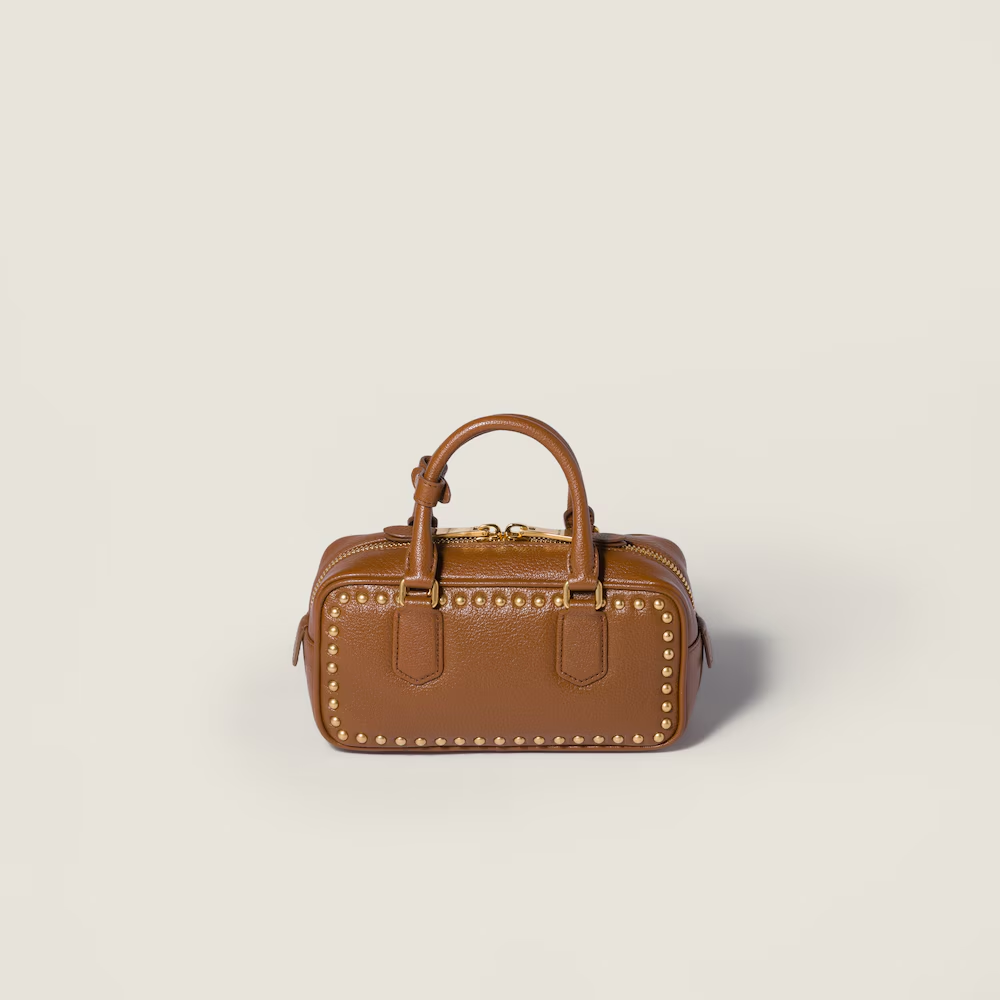 Arcadie studded leather bag