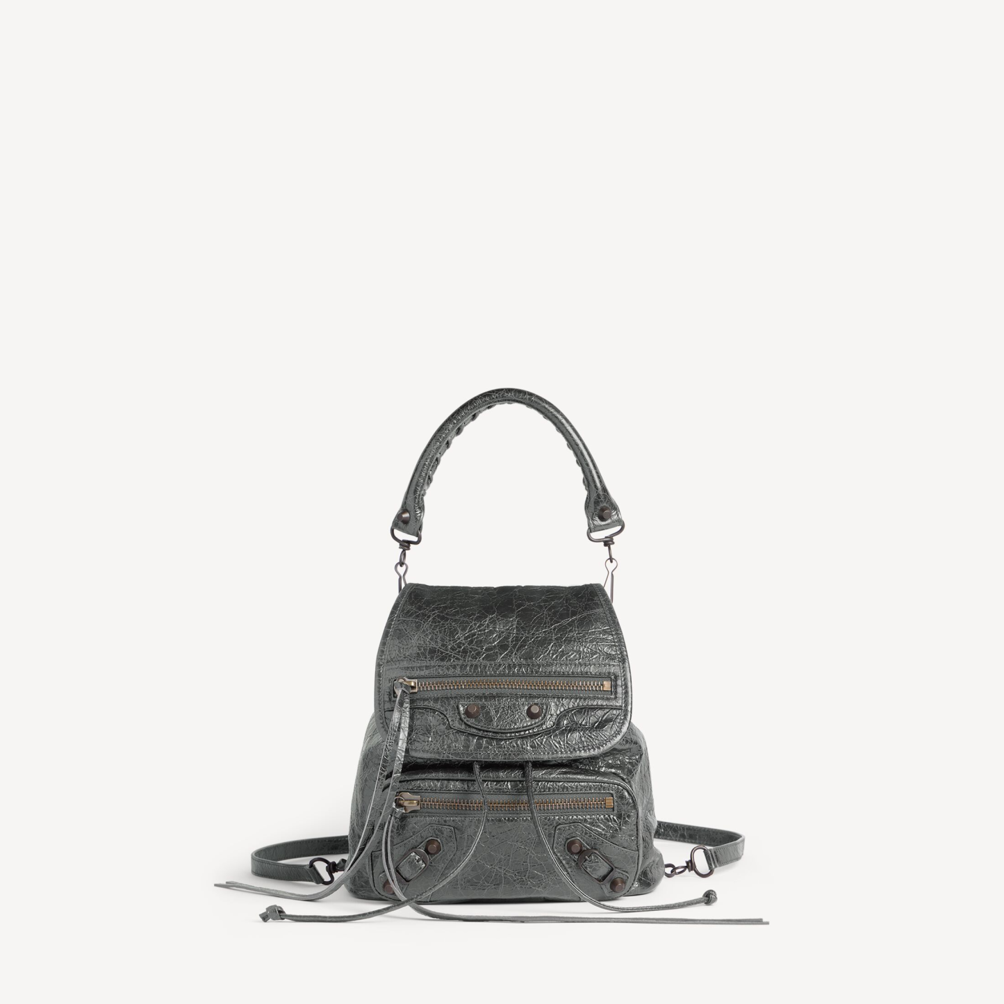 Women's Le City Backpack Mini in Volcanic Rock