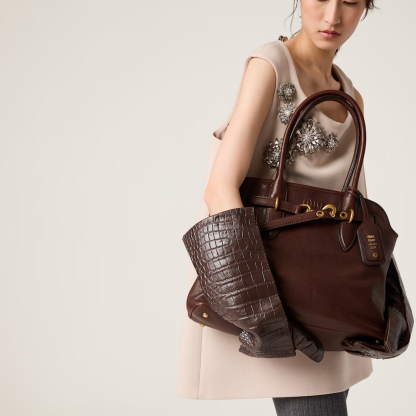 Aventure nappa leather bag