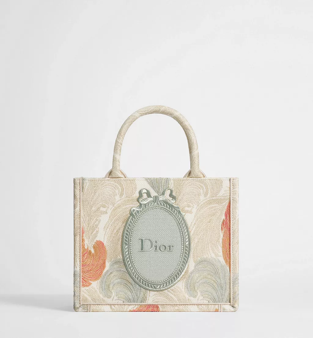 Small Dior Book Tote with Strap