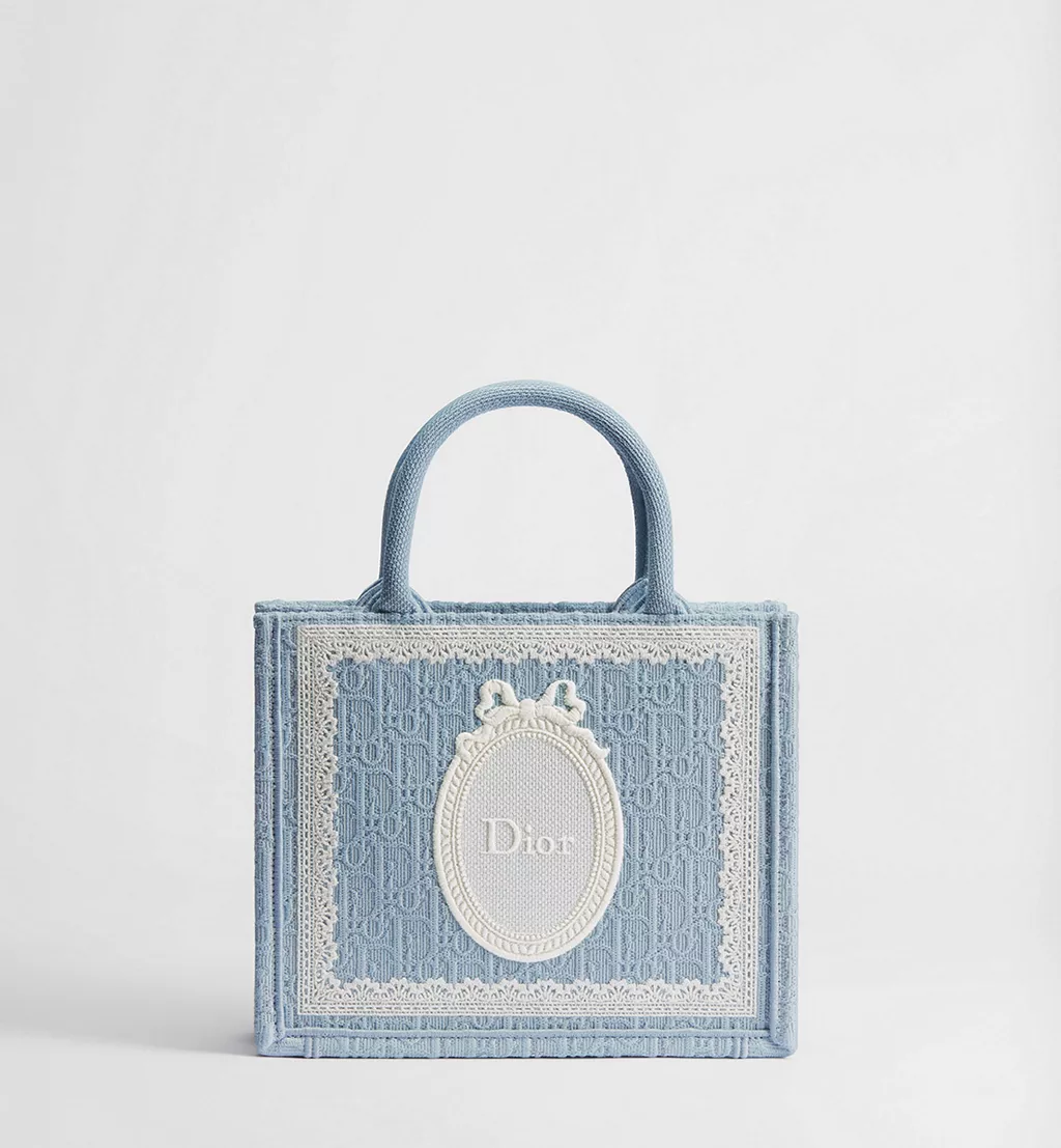 Small Dior Book Tote with Strap