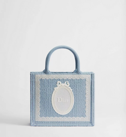Small Dior Book Tote with Strap