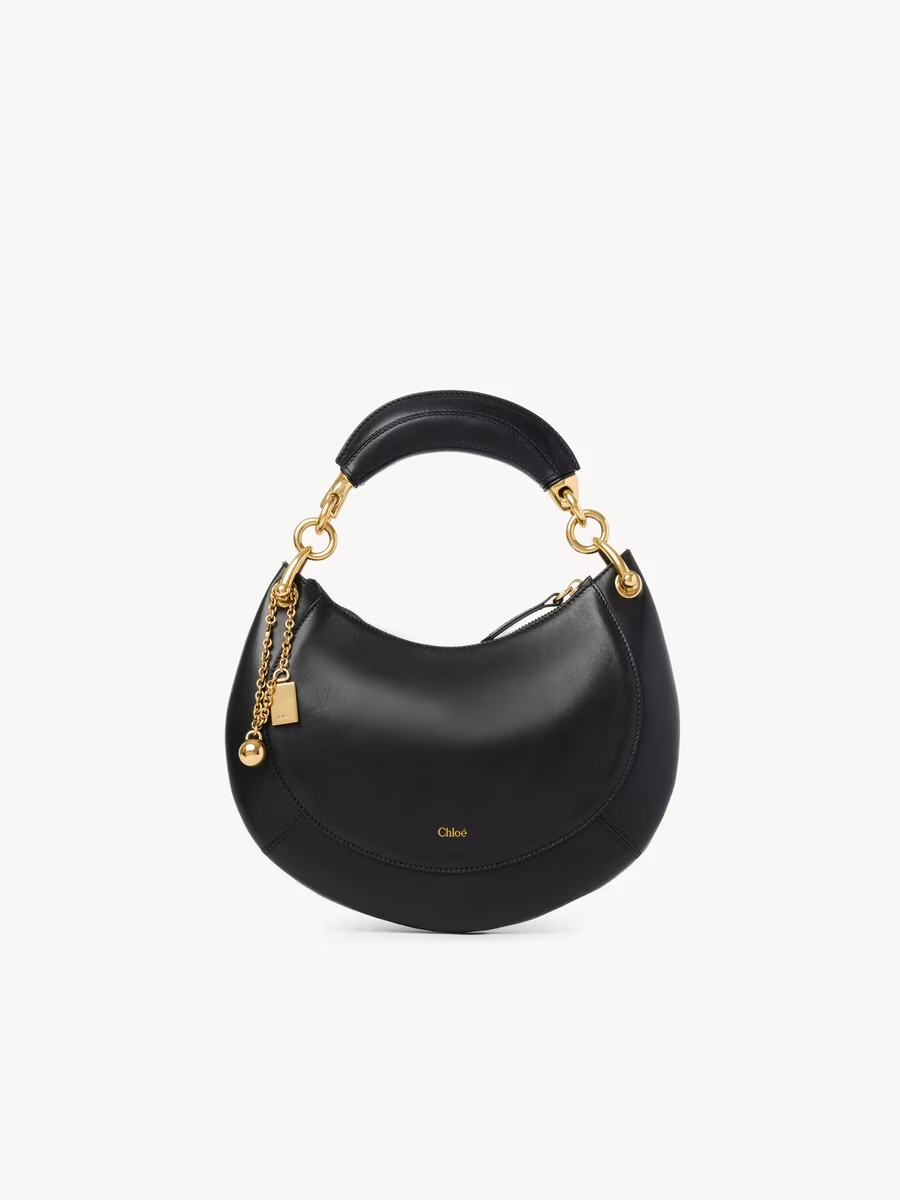 Small Chloé Banana zipped hobo in soft leather