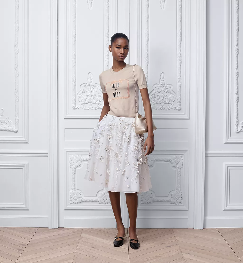 Dior Or Small Dior Bow Bag