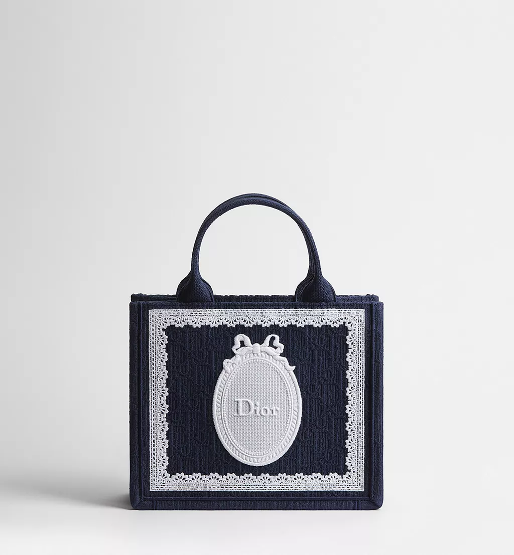 Small Dior Book Tote with Strap