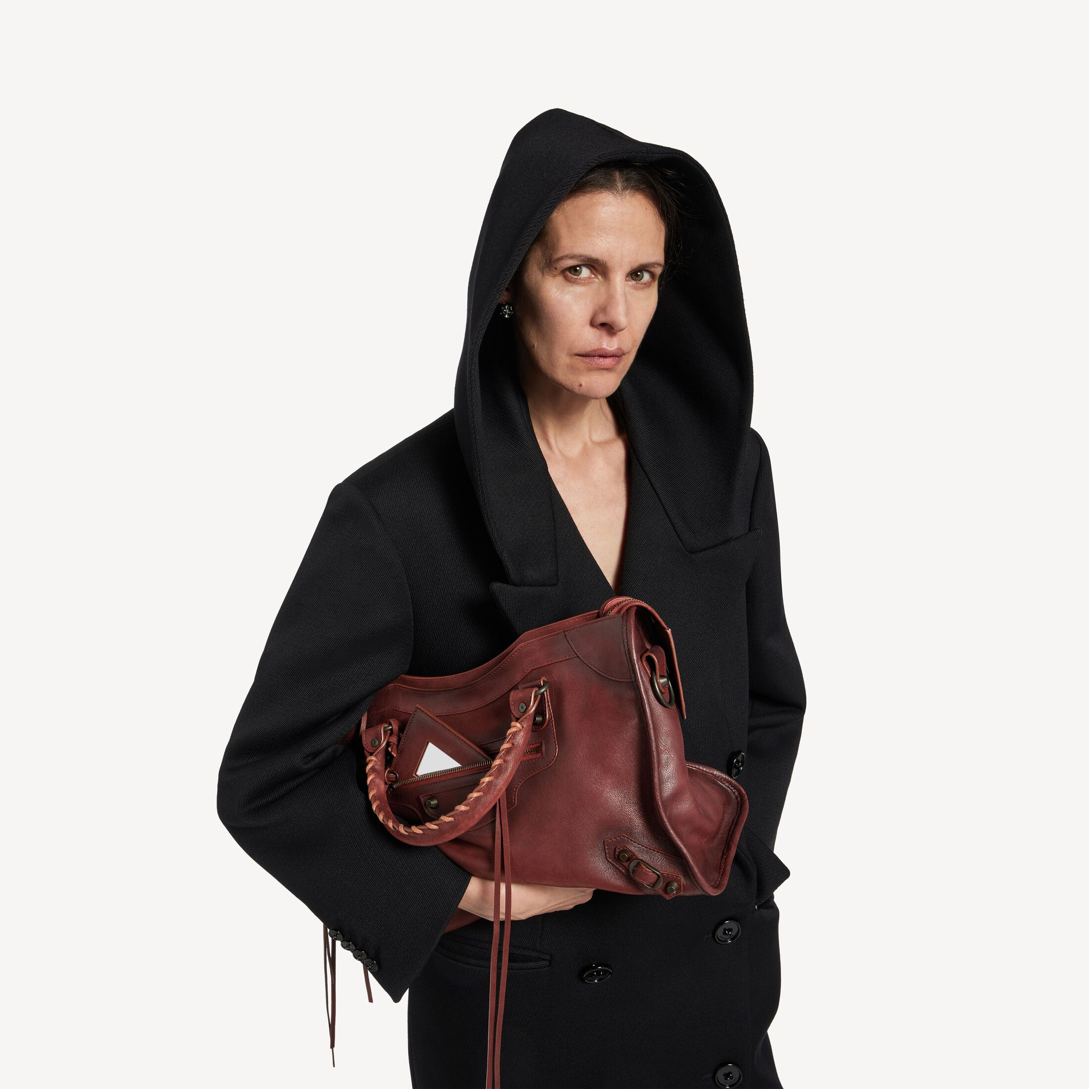 Women's Le City Bag Medium in Brick