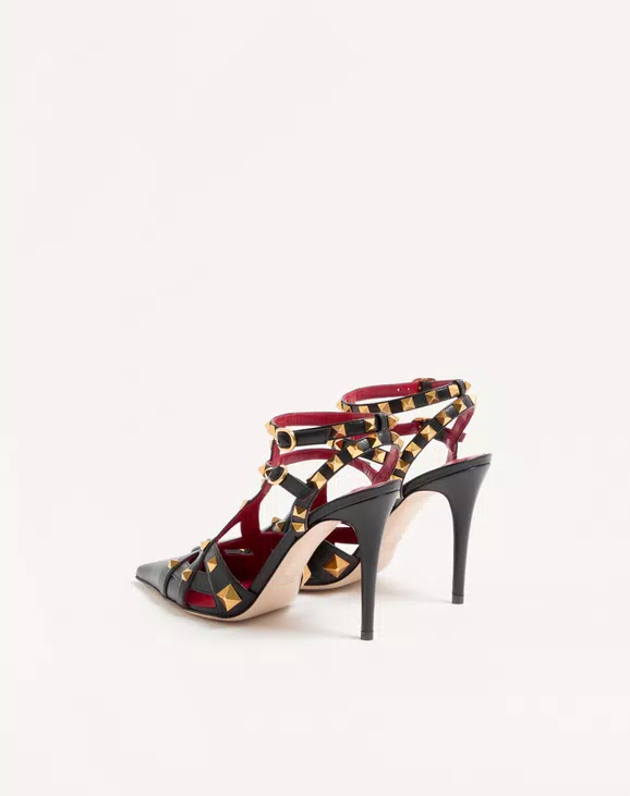 Studdy Kidskin Pumps 100mm