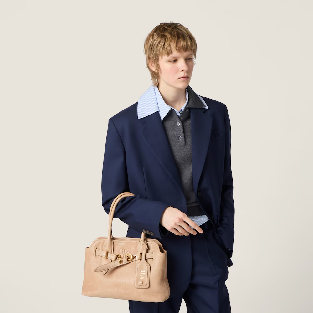 Aventure nappa leather bag