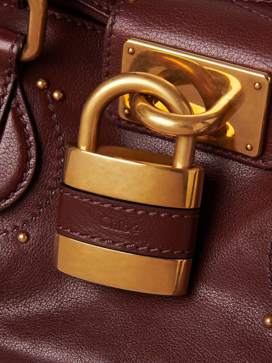 Paddington bag in grained leather