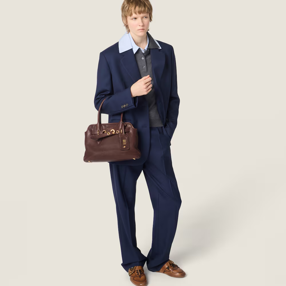 Aventure nappa leather bag