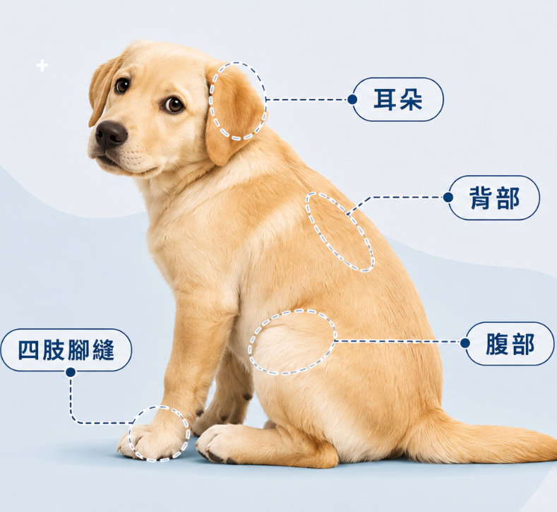 狗狗皮膚問題