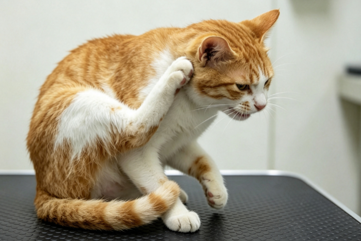 猫咪瘙痒