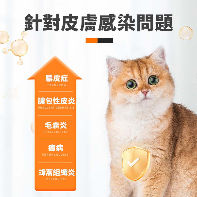 普安特馬波沙星片寵物狗狗貓咪皮膚感染創傷膿腫