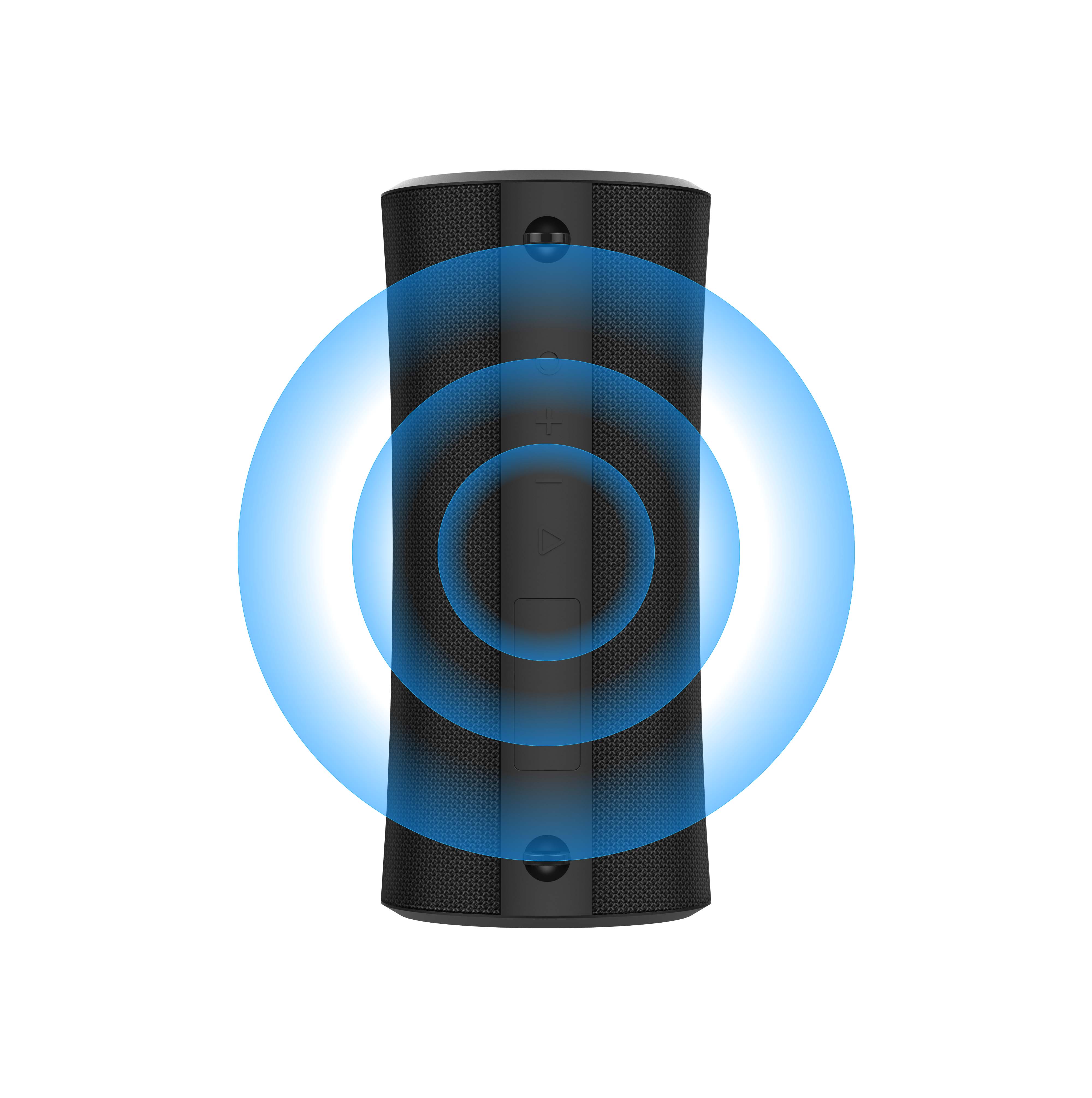 Diginut BT-320 Bluetooth Speaker With Lanyard Black/ IPX6 Waterproof/ Bluetooth Version 5.1/ Easy To Carry