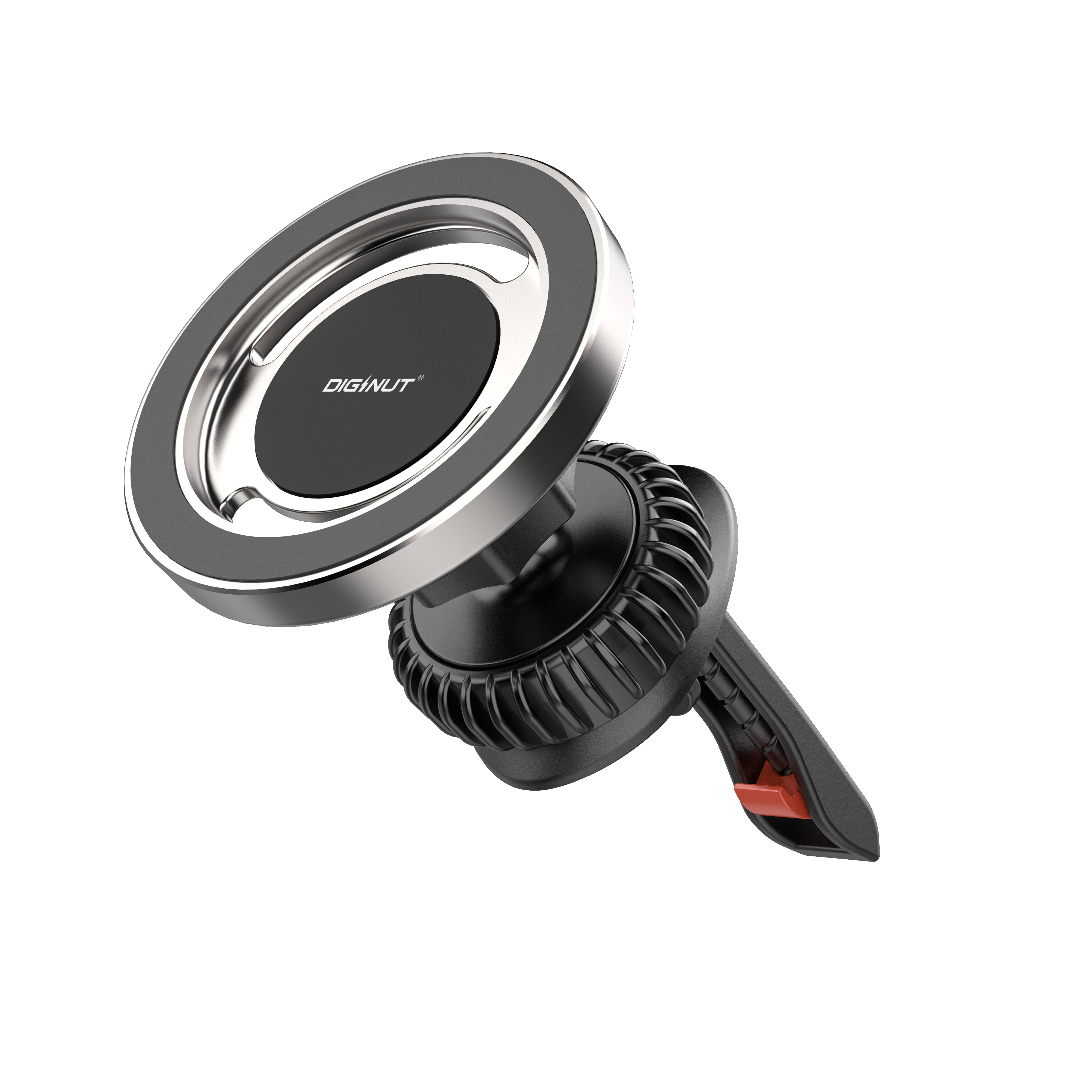 Diginut CH-27 Aircon Vent Magnetic Car Holder Gray