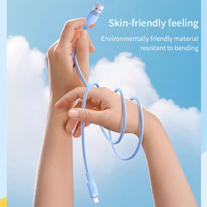 Diginut BA-1223L USB-A To Lighting Data Cable 2.4A 1.2M/ Support Data Transmission/ Soft Feel