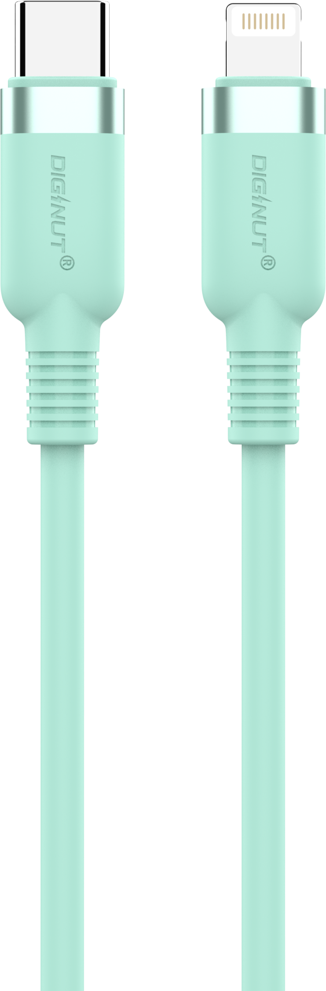 Diginut BC-1223L Type-C To Lightning Data Cable 27W 1.2M Support Data Transmission/ Soft Feel