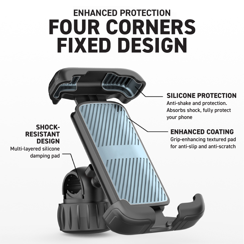 Diginut CH-30 Bike Phone Holder Black