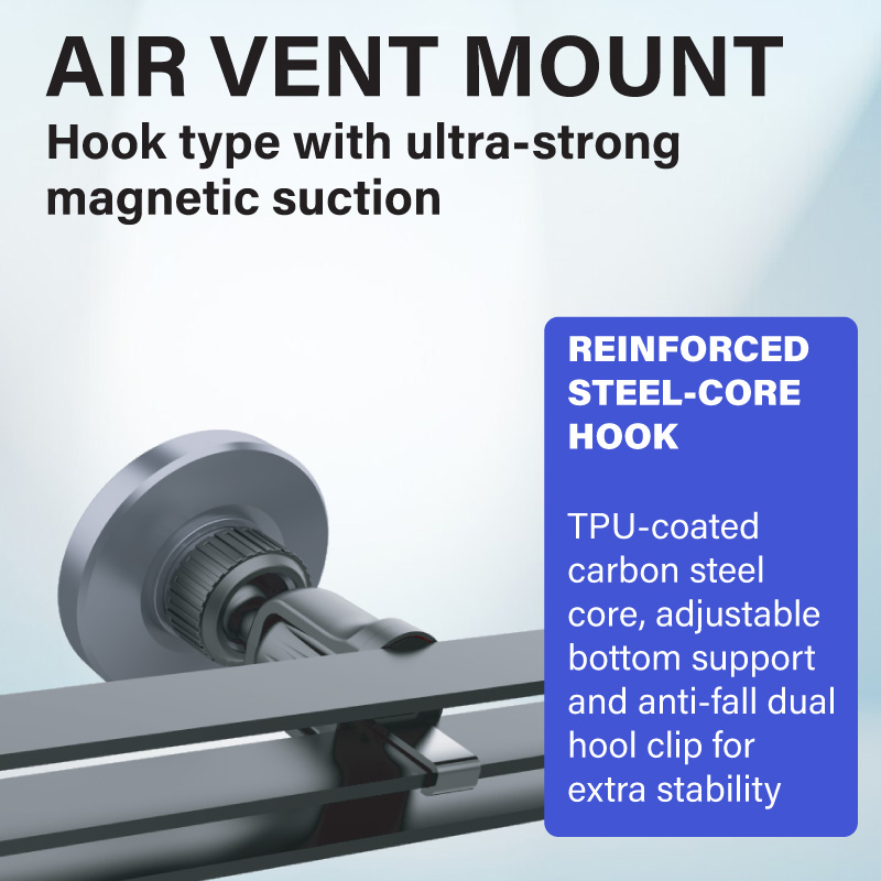 Diginut CH-32 Air Vent Magnetic Car Mount Black