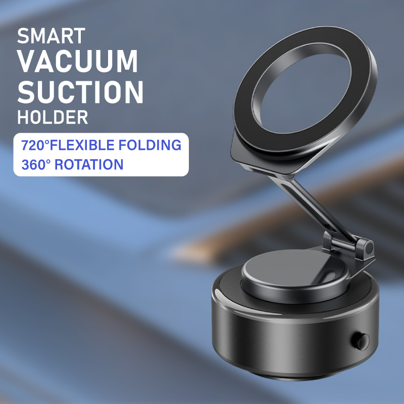 Diginut CH-38 Electric Vacuum Suction Phone Mount Black