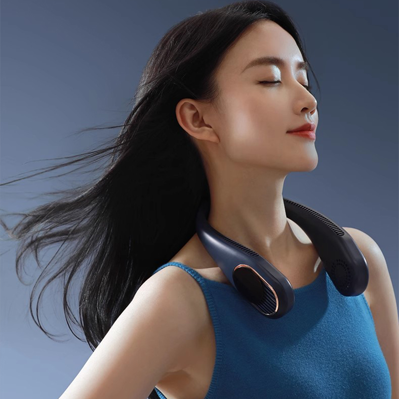 Diginut CL-33 Neck Fan/ Bladeless Neck Fan/ Intelligent Digital Display/ Three Gear Wind Speed