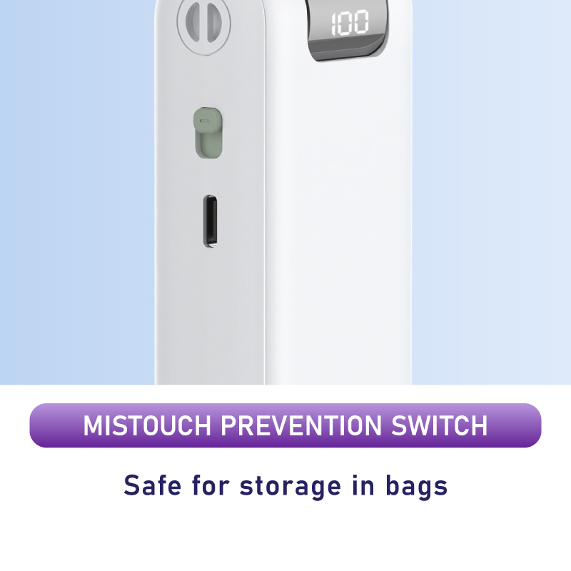 Diginut CL-85 Foldable Handheld Fan Grey