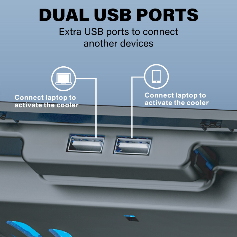 Diginut CL-N10 Laptop Cooling Pad Black
