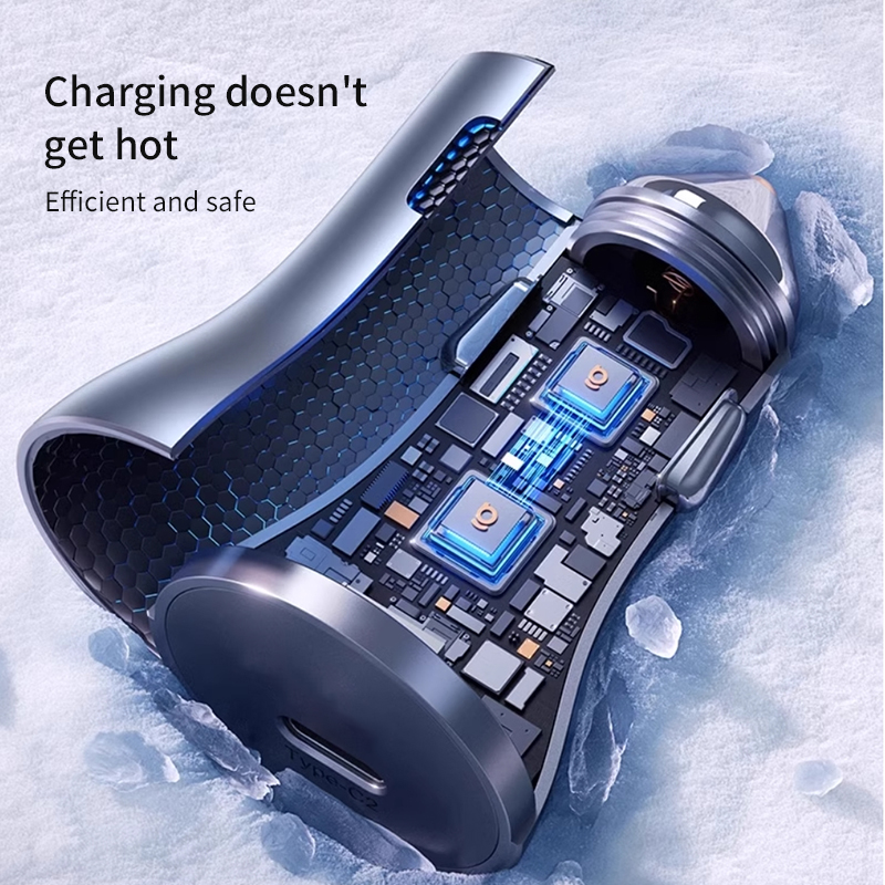 Diginut CP-23 USB-C Car Charger Max 30W Dark Grey/ PD3.0 30W/ Widely Compatible