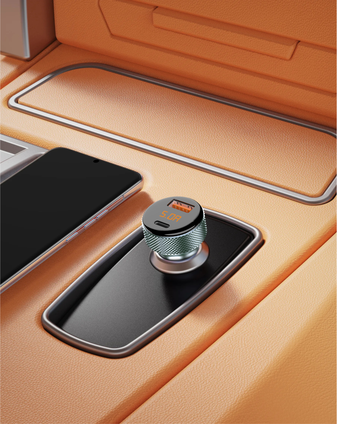 Diginut CP-26 PD30W+QC18W Car Charger/ Zinc alloy/ Superior durability