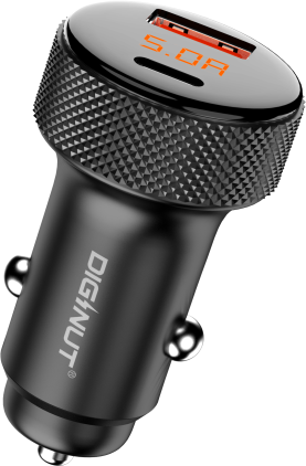 Diginut CP-26 PD30W+QC18W Car Charger/ Zinc alloy/ Superior durability