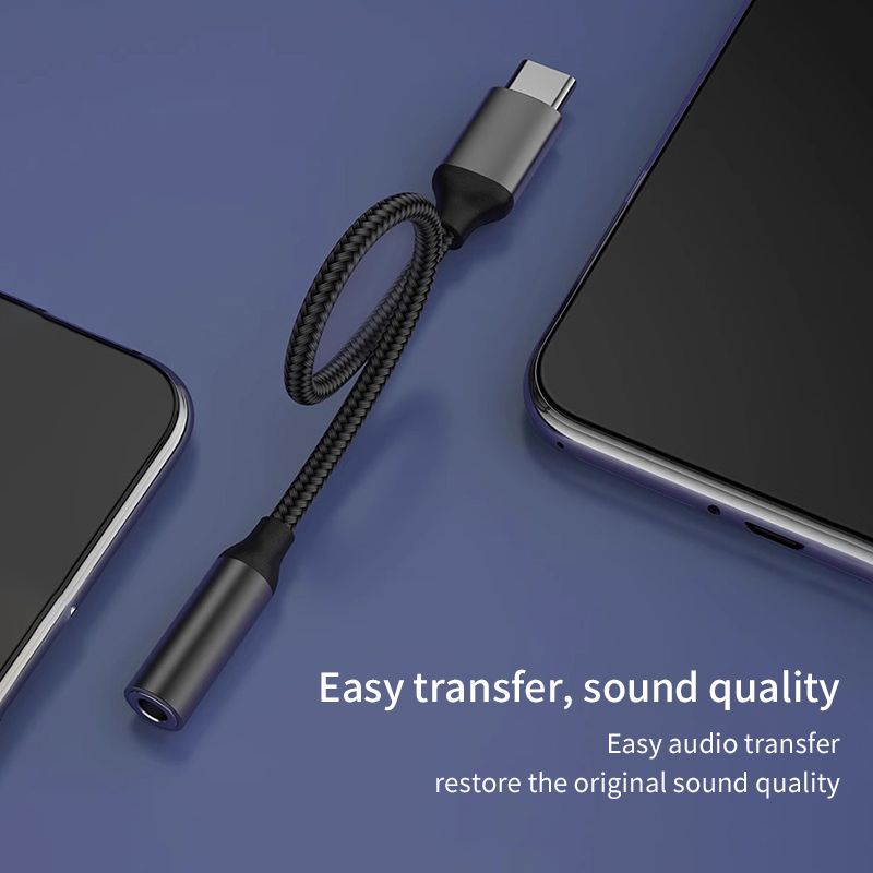 Diginut - DA-06 Type-C to 3.5mm Audio Converter/ Listen To Music/ Phone Call Function