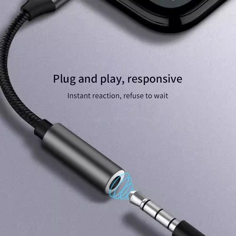 Diginut - DA-06 Type-C to 3.5mm Audio Converter/ Listen To Music/ Phone Call Function