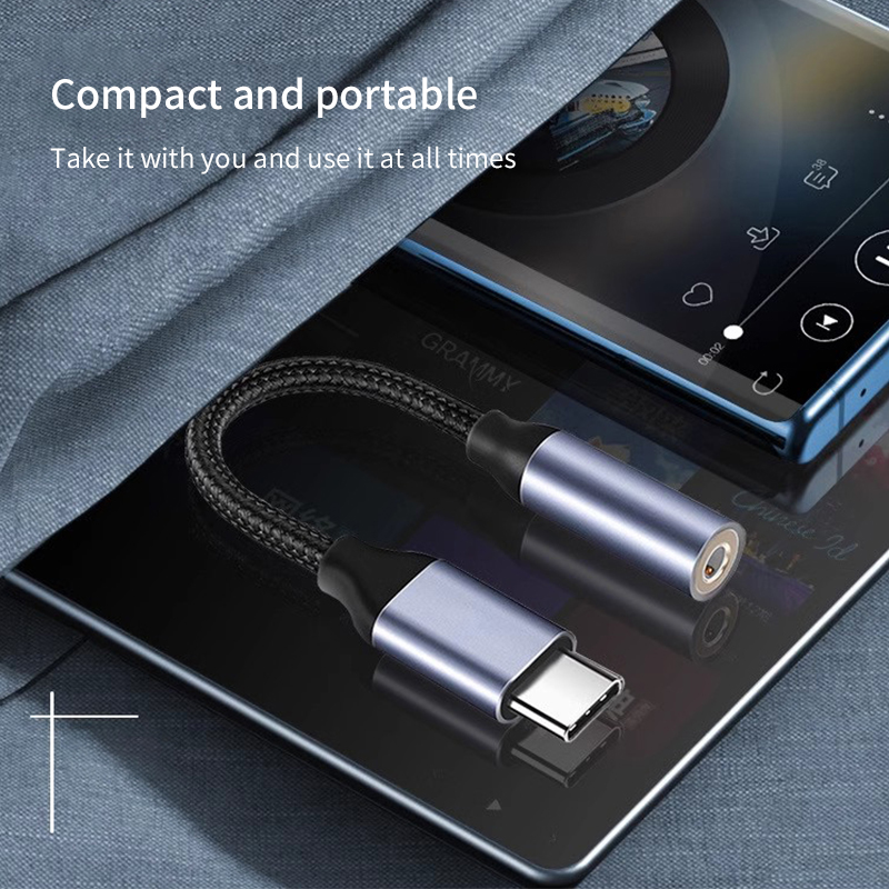 Diginut - DA-06 Type-C to 3.5mm Audio Converter/ Listen To Music/ Phone Call Function