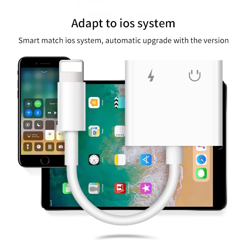 Diginut - DA-07 Lightning to Dual Lightning Converter/ iPhone Converters/ Phone Calling /Lightning to type-c