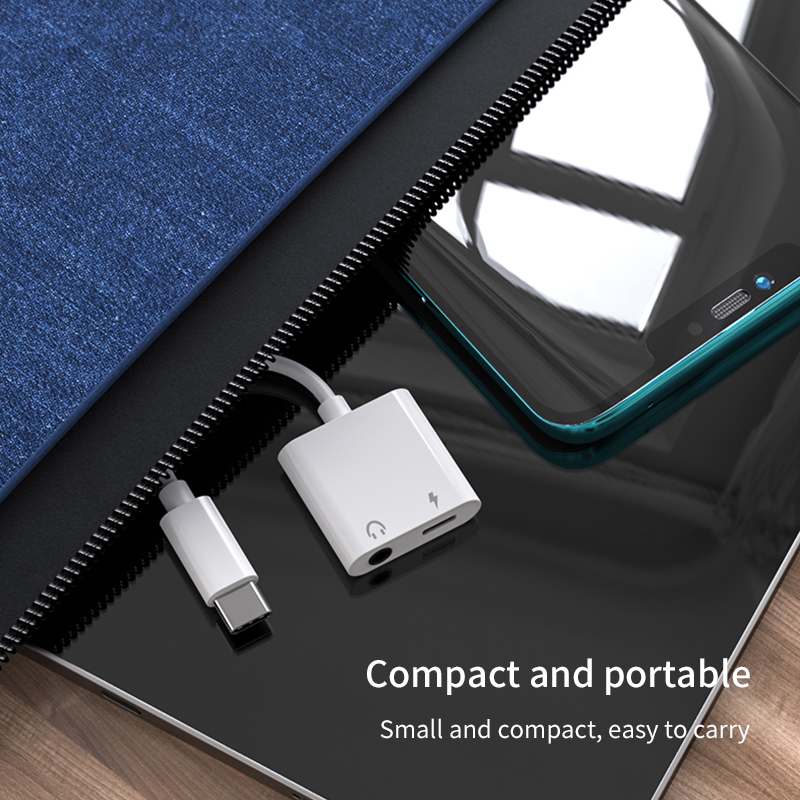 DIGINUT DA-08 Type-C to 3.5mm+Type-C Charge Converter/ PD 18W