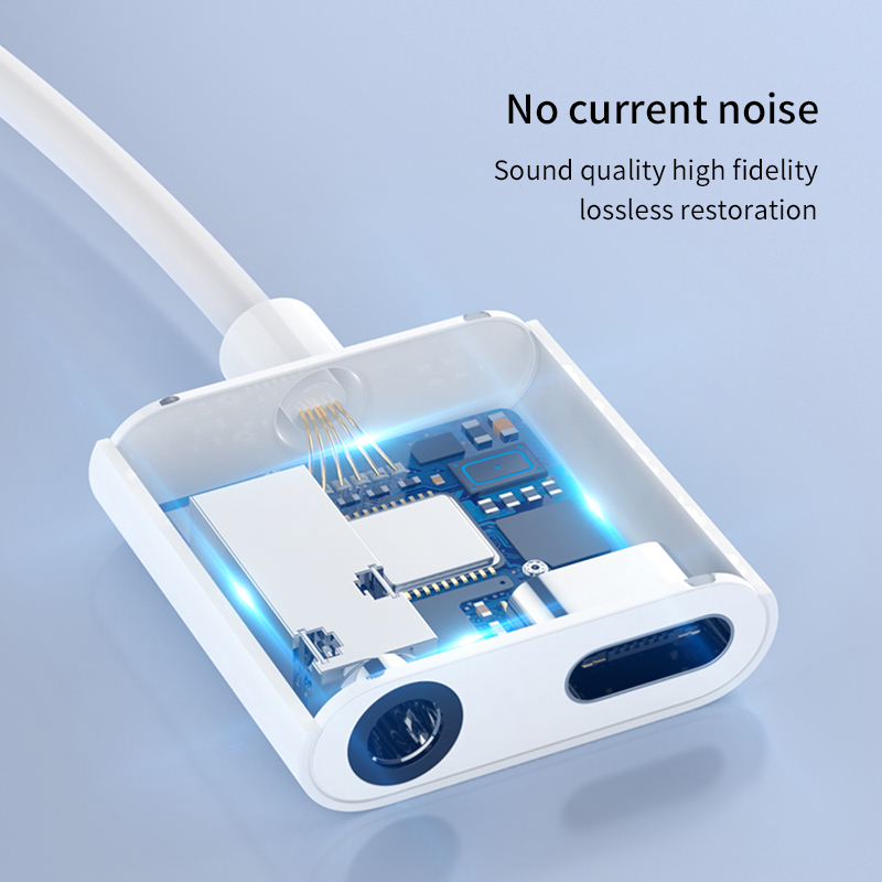 DIGINUT DA-08 Type-C to 3.5mm+Type-C Charge Converter/ PD 18W