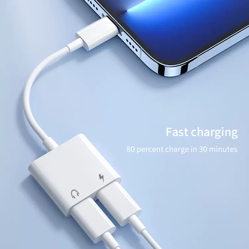 DIGINUT - DA-09 Type-C To Type-C+Type-C Converter White