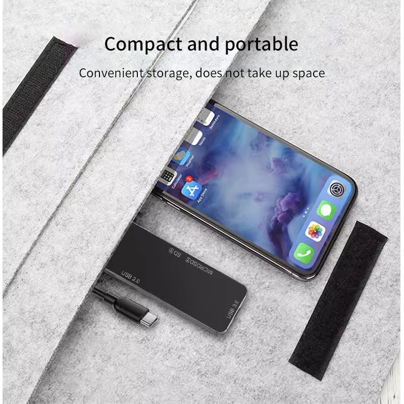 Diginut DA-16 Type-C To USB Multi Hub/ Micro SD Card Reader/ USB Thumb Drive/ 5 Ports