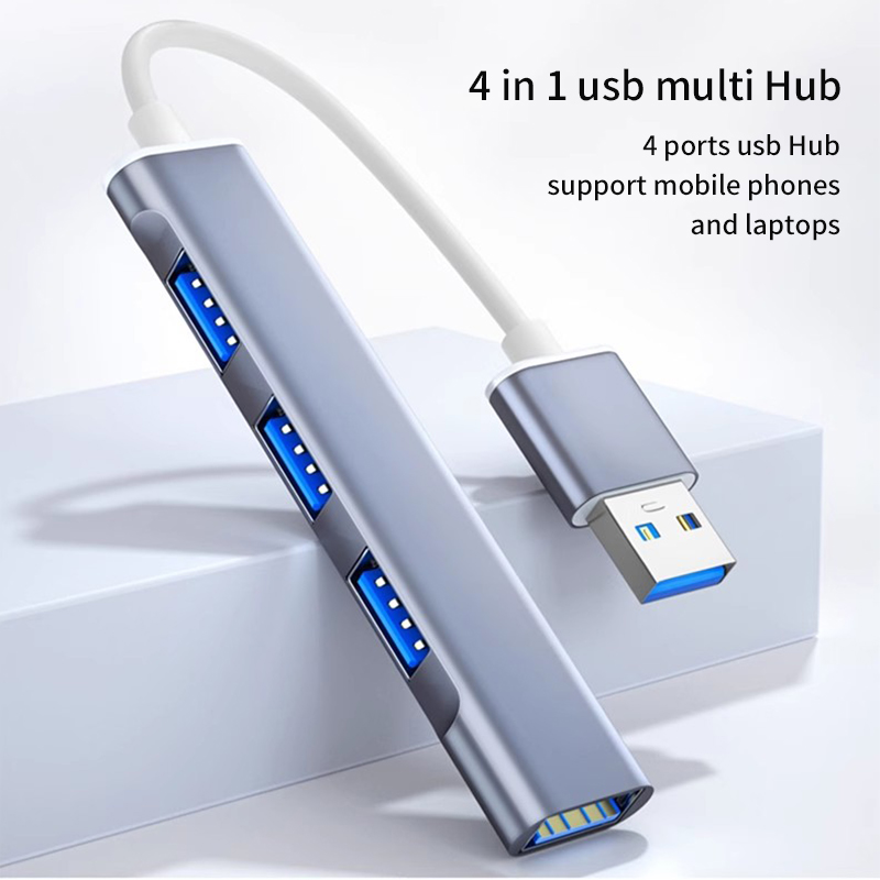 Diginut DA-17 USB-A Hub3.0+2.0 Compatible (4 Ports)/ Mouse & Keyboard / Flash Drive/Computer port expansion