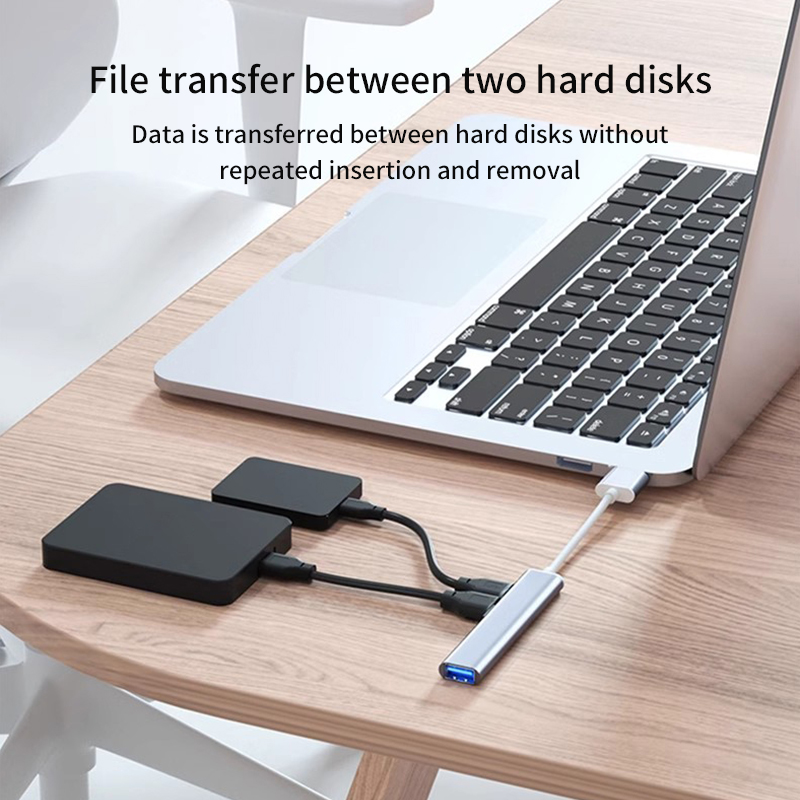 Diginut DA-17 USB-A Hub3.0+2.0 Compatible (4 Ports)/ Mouse & Keyboard / Flash Drive/Computer port expansion