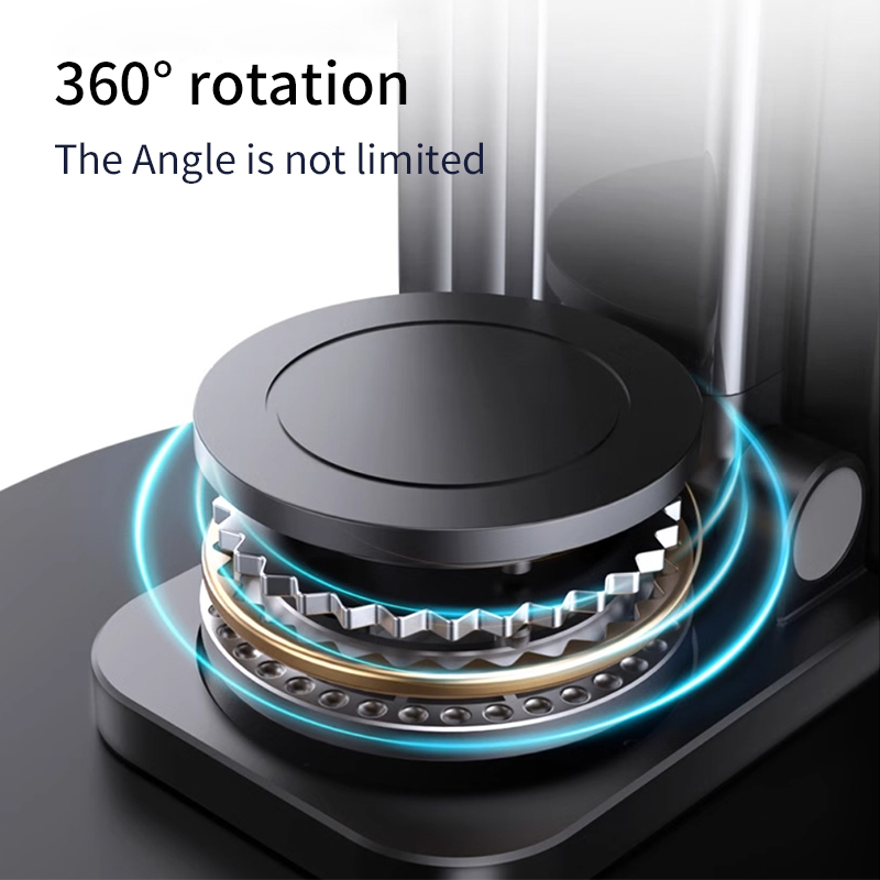 Diginut DJ-20 360-Degree Rotation Multi-Functional Phone Stand Black/White