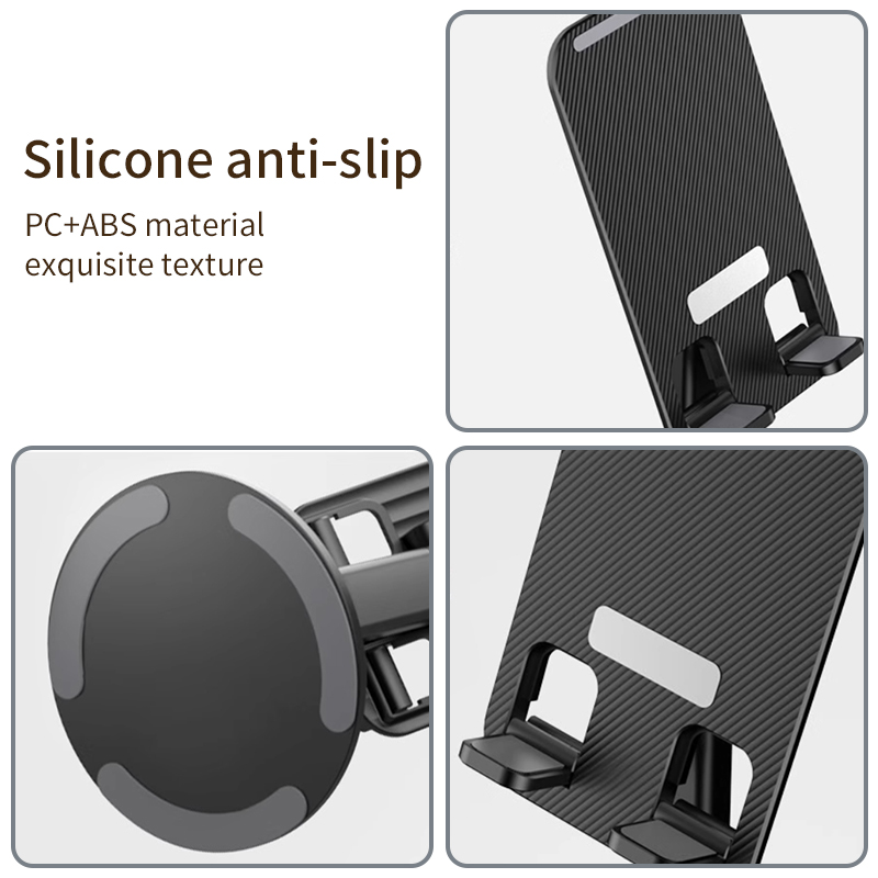 Diginut DJ-20 360-Degree Rotation Multi-Functional Phone Stand Black/White