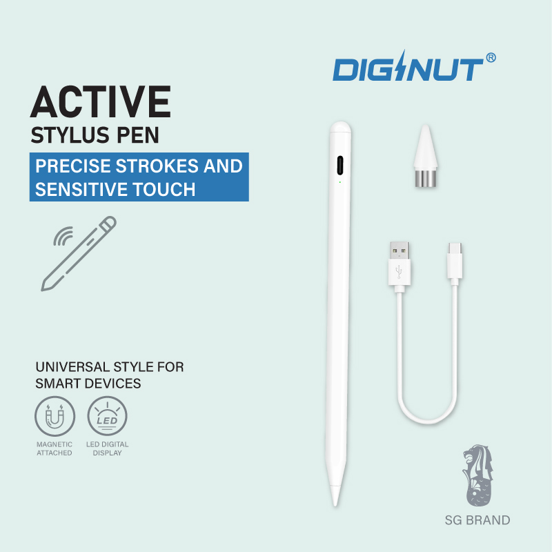 Diginut KP-01 Active Stylus Pen White