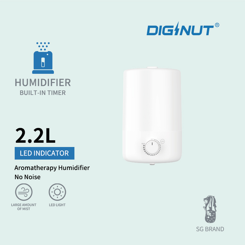 Diginut H-16 Aromatherapy Humidifier 2L White