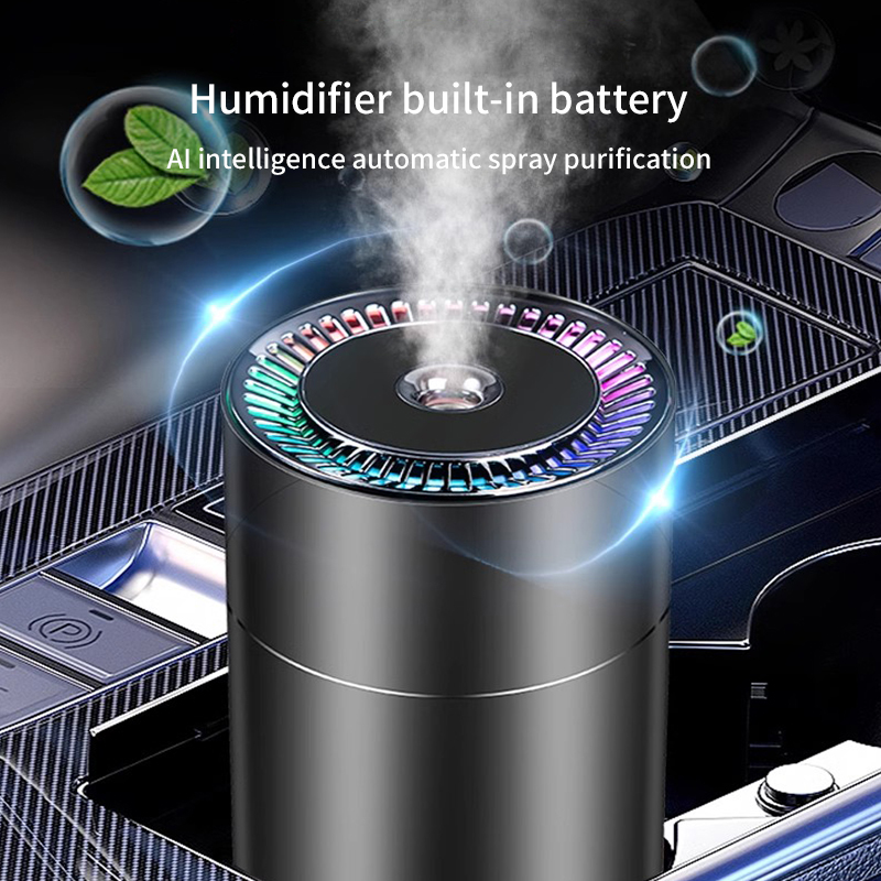 Diginut H-20 Portable Car Humidifier With Battery/ Scheduled Shutdown/ AI intelligence/ Spray Purification