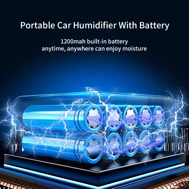 Diginut H-20 Portable Car Humidifier With Battery/ Scheduled Shutdown/ AI intelligence/ Spray Purification
