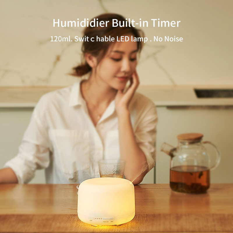 Diginut - H8 Humidifier Large 120ML/Switchable LED lamp/ Built-in Timer