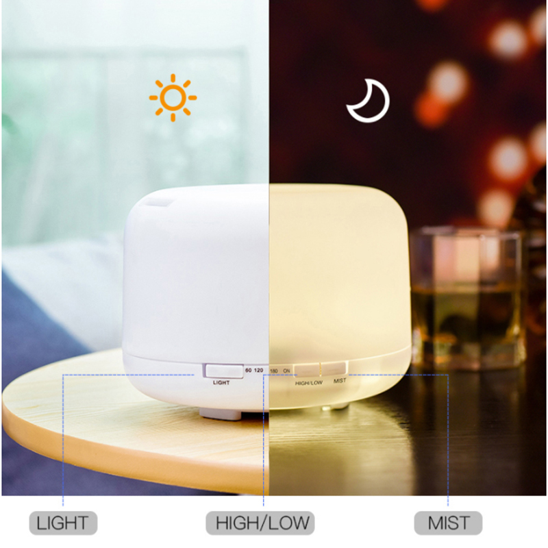 Diginut - H8 Humidifier Large 120ML/Switchable LED lamp/ Built-in Timer