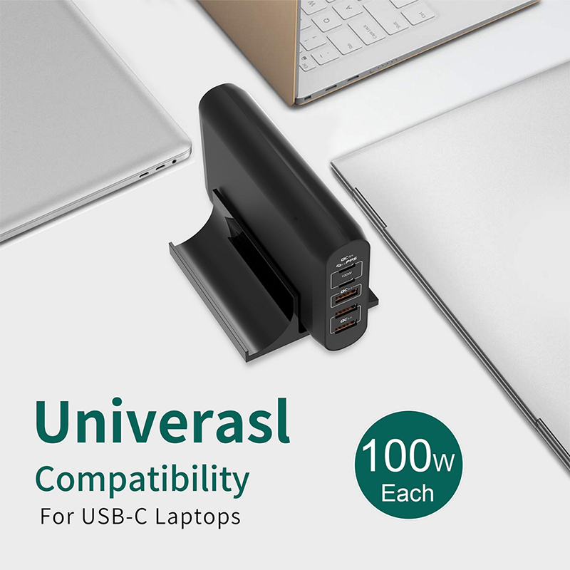 DIGINUT HDD15-4 66W 4-Port USB Charger/ Charging Port Station/ Power Delivery/ Quick Charge 3.0/ Fast Charging