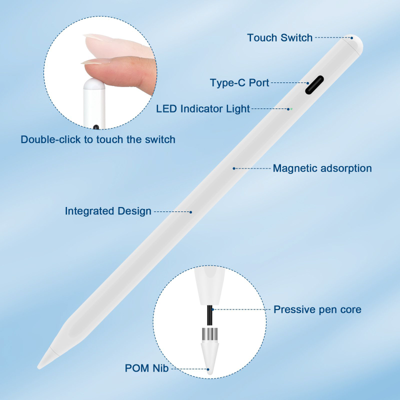 Diginut KP-01 Active Stylus Pen White